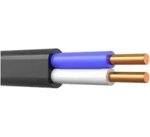 Кабель силовой ЗУБР ВВГ ввг-пнг(а)-ls 2x1.5 mm2 50 м, гост 31996-2012 60006-50