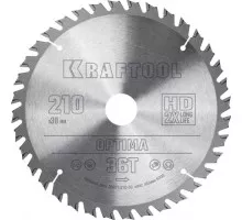 Пильный диск по дереву KRAFTOOL 36951-210-30 Optima 210х30мм 36T