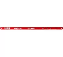 Полотно для пил по металлу ЗУБР МАСТЕР-24 гибкое 24 tpi: универсальный рез, 300 мм, высокоуг 15853-24-1