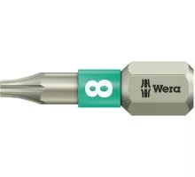 Бита для заворачивания, нержавеющая сталь WERA 3867/1 TS TX8, 25 мм WE-071030 WE-071030
