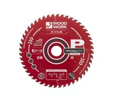 Пильный диск по дереву WOODWORK 210x1,8/1,2x30 Z=48 A=15 27.210.48