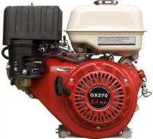 Бензиновый двигатель GROST GX 270 8,4 л.с. (вал 25 мм шпонка) 104482