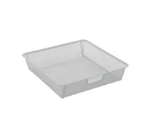 Корзина ПРАКТИК HOME GBM 45х10 мелкосетчатая, белая S70199311101