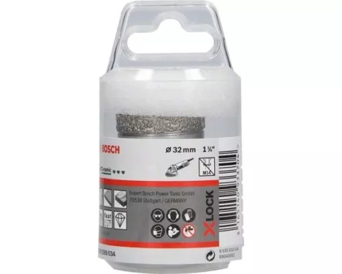 Алмазная коронка X-LOCK BOSCH 32 мм Dry Speed [2608599034]