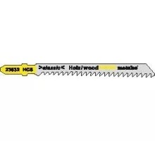 Пилки по дереву METABO T344D HCS 126х4 мм, (5шт.) 623678000