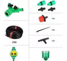 Комплект для капельного полива DEKO DKI30 с таймером 065-0958
