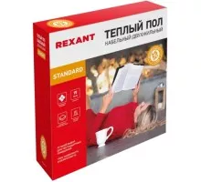 Нагревательный кабель REXANT Standard RND -100-1500 (в стяжку) двухжильный 51-0519-3