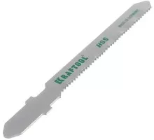 Пилки по металлу KRAFTOOL T218A фигурный рез, шаг 1,2мм, 50мм, 2 шт. 159553-1,2