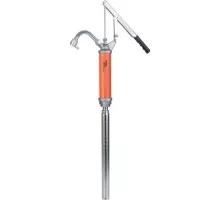 Насос для масла и топлива GROZ LBP/04L/OR-ND бочковой, рычажный, оранжевый + насадка GR46952 GR46952