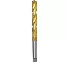 Сверло по металлу Профоснастка №2126 Эксперт D 23,5 мм Конус Морзе 3 HSS M2 TIN (6542)/118° din 345 30205126
