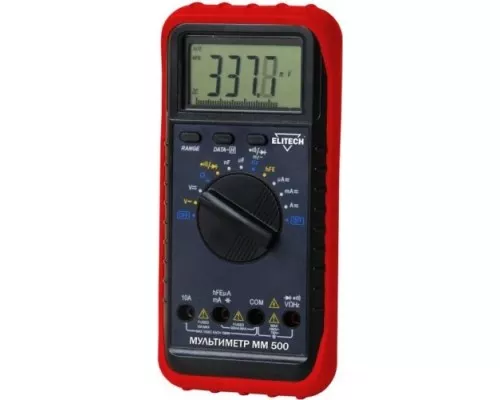 Мультиметр цифровой ELITECH ММ 500 [182088]