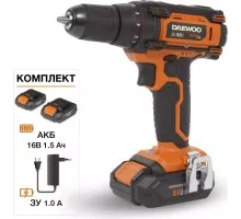 Аккумуляторный шуруповерт DAEWOO DAA 1620Li