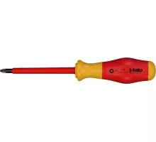 Отвертка крестовая диэлектрическая FELO 91 420 390 крестовая ph2x100 [91420390]