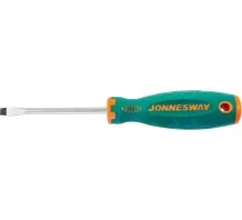 Отвертка шлицевая JONNESWAY D71S6100 ANTI-SLIP GRIP, SL6.5х100 мм 049954