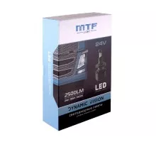 Лампа светодиодная MTF LIGHT DYNAMIC VISION LED, H11, 24V, 28W, 2500lm, 5500K кулер DV11K5-24