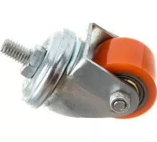 Колесная опора большегрузная MFK-TORG 903035 SS полиуретан., поворот, болт М10, 35мм 1048035