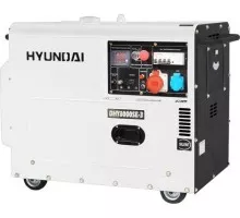 Электростанция дизельная с воздушным охлаждением HYUNDAI DHY  8000SE-3 в кожухе DHY 8000SE-3