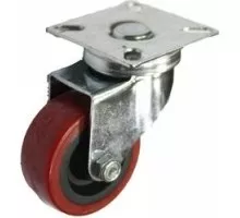 Колесная опора мебельная LONGWAY SCr 25 поворотная, полиуретан, D-50 мм 01230430