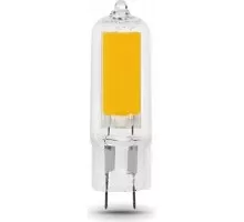 Лампа светодиодная GAUSS G4 g4 ac220-240v 5.5w 500lm 4100k стекло led 107807205