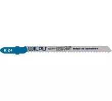 Пилки по металлу WILPU K 24 к 24 (аналог т227d) для алюминия, стали до 30мм (к 278000005