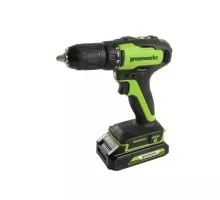 Дрель-шуруповерт аккумуляторная GREENWORKS GD24DD35K2 1х2 Ач 3704007UA