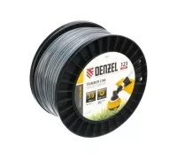 Леска триммерная Denzel EXTRA CORD двухкомпонентная круглая, 3,0 мм х 123 м. 96810