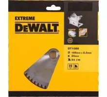 Пильный диск по дереву DeWALT 165х54тх20 мм. Extreme DT1088-QZ DT1088-QZ