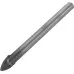 Сверло по стеклу и керамике STURM 1055-03-06 круглый хвостовик, 2 грани