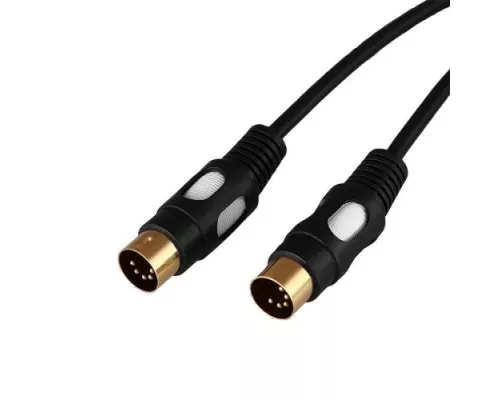 Шнур REXANT 17-2522 DIN 5PIN-DIN 5PIN, 1,5м, Gold Шнур REXANT 17-2522 DIN 5PIN-DIN 5PIN, 1,5м, Gold