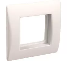 Рамка IEK CKK 1-м 2мод. с суппортом для коробок кмку CKK-40D-RSK2-K01
