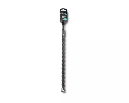 Бур SDS-plus METALLICA Optima 22х460/400 мм по бетону напайка с центром, 2 спирали [904916]