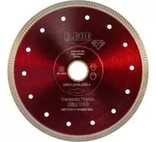 Алмазный диск для резки керамики и гранита D.BOR Ceramic Turbo Slim T-10 200х25,4 мм D-CTS-T-10-0200-030