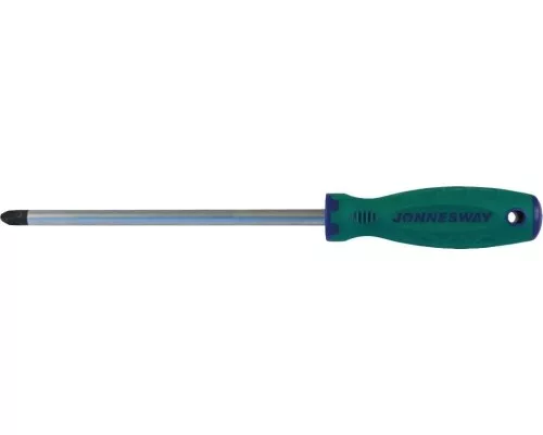 Отвертка крестовая JONNESWAY D71P138 ANTI-SLIP GRIP, PH1 x 38 мм [046098]