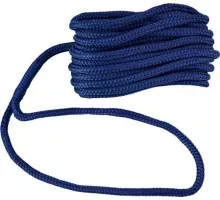 Трос швартовый с огоном SKIPPER плетеный, 14мм*6,1м, нейлон синий SK-TDNBR1461BL