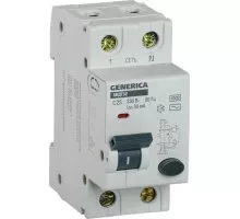 Автоматический выключатель дифференциального тока IEK GENERICA АВДТ 32  c25 MAD25-5-025-C-30