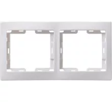 Рамка IEK Кварта РГ-2 2-м горизонт. EMK20-K01-DM