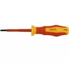 Отвертка диэлектрическая PHILIPS Sturm 1040-17-PH1-80 эрго ручка, ph1х80мм