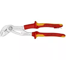 Ключ переставной KNIPEX 8726250T cobra 250 мм с фиксатором, диэлектрические KN-8726250T