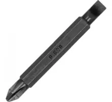 Бита для заворачивания D.BOR MAGNETIC PH2хSL5.5 60 мм намагниченные двухстор.  D12-DMAP2SL55060010