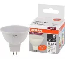 Лампа светодиодная Osram LED VALUE mr16 50 6sw/830 230v gu5.3 4058075582545
