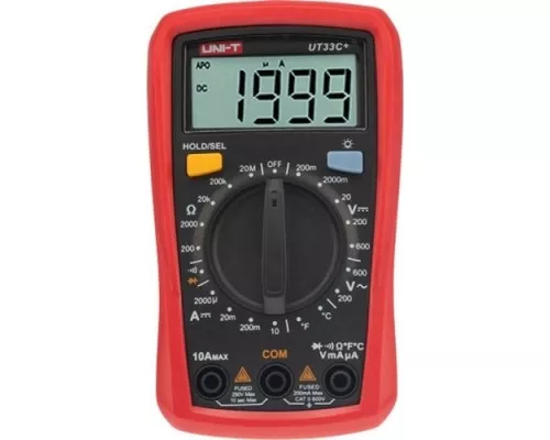 Мультиметр цифровой UNI-T UT33C портативный [13-0057]