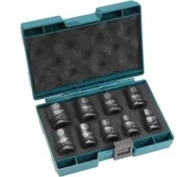 Набор ударных торцовых головок MAKITA E-16564 Impact Black 24 мм 9 предметов E-16564