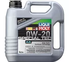 Масло моторное LIQUI MOLY SAE  0W20 Special Tec AA  4 л 8066/9705 синтетическое 9705/8066
