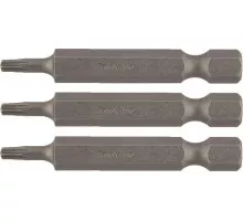 Бита для заворачивания MAKITA B-25373 T10, 50 мм, E-form (MZ), 3 шт.