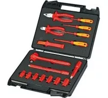 Набор инструментов для электромонтажа KNIPEX 989911 1000 V, 17 предметов KN-989911