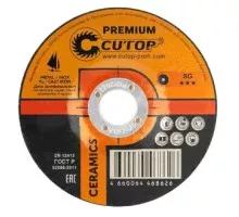 Шлифовальный круг по металлу Cutop CERAMICS T27-180х7х22,2 мм серия Premium 50-863