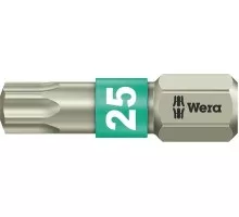 Бита для заворачивания, нержавеющая сталь WERA 3867/1 TS TX25, 25 мм WE-071035 WE-071035