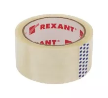 Скотч REXANT 09-4202 (уп. 6 штук ) упаковочный 48 ммх50 мкм, прозрачный (рулон 66 м)  09-4202