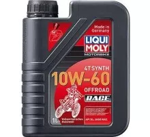 Масло для мотоциклов LIQUI MOLY SAE 10W60 Motorbike 4T Synth Offroad Race 1 л 3053 синтетическое 3053