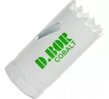 Коронка биметаллическая D.BOR COBALT 28 мм D-HS-BIM-CO-38-028